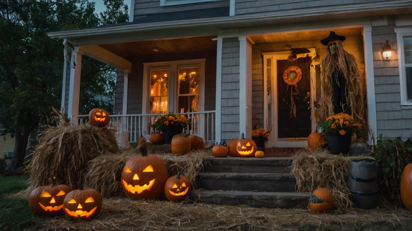 25 AI Prompt Ideas for Halloween Home Decoration Images